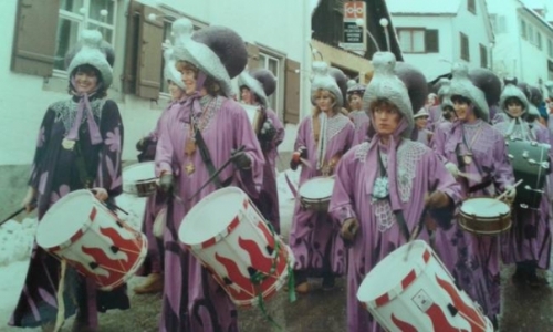1981 bis 1983 „Schneggahüsler“ unser erstes Kostüm
