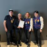 VVF-Orden in Silber für Klaudia