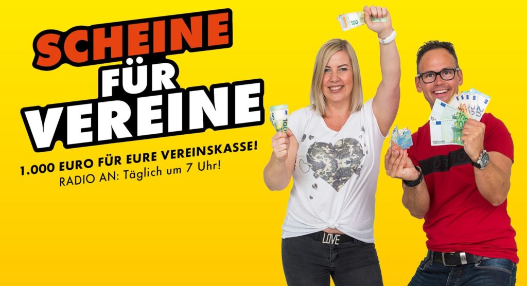 Antenne – Scheine für Vereine