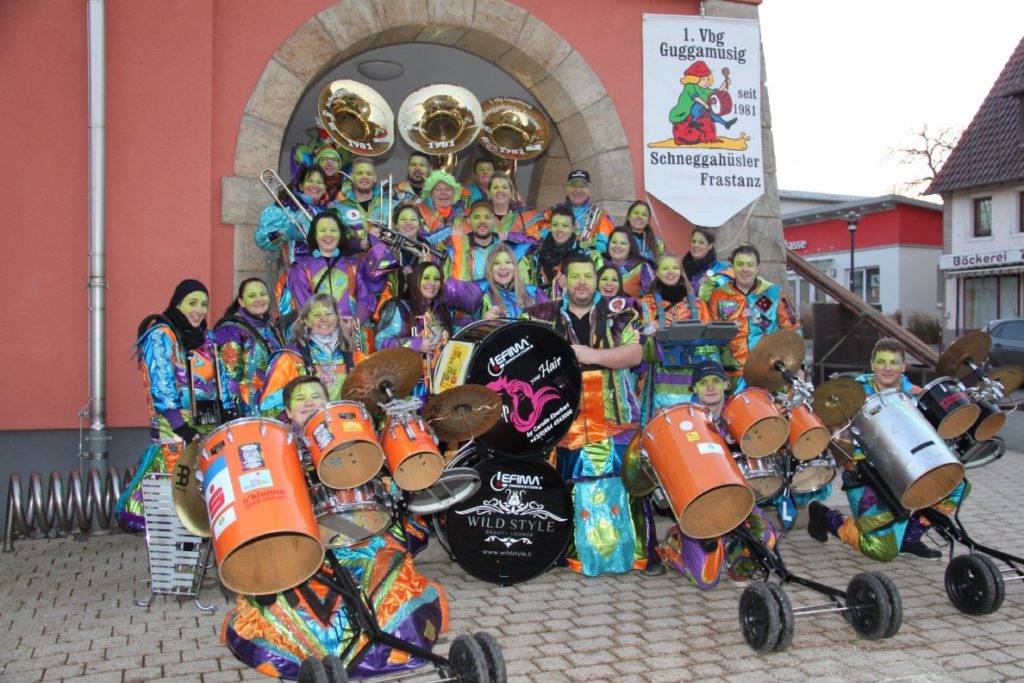 1. Internationales Guggatreffen in Bitz DE